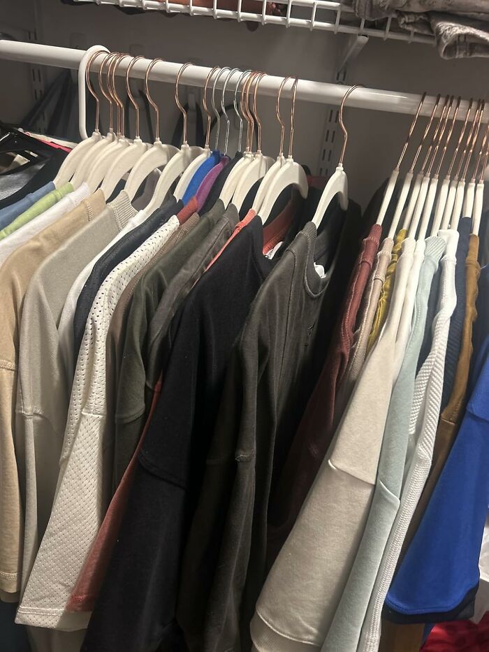 Keep Your Silky Shirts From Slipping Off With These Velvet Hangers