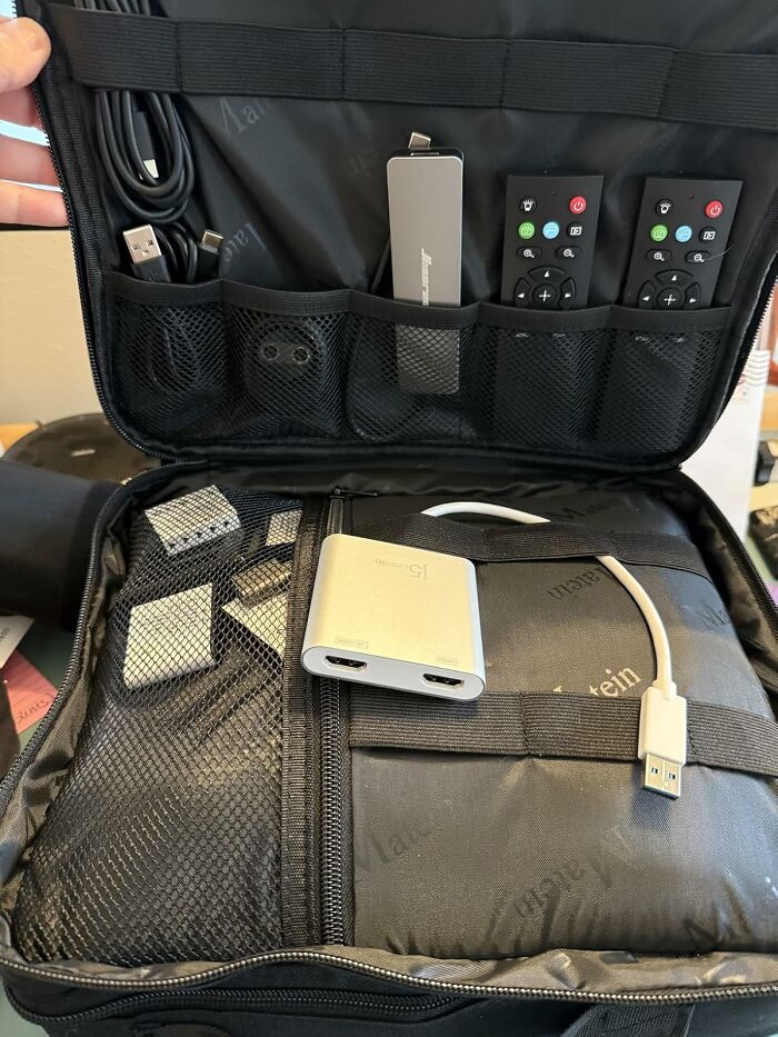 Stop Your Cable Chaos With This Travel Cable Organizer