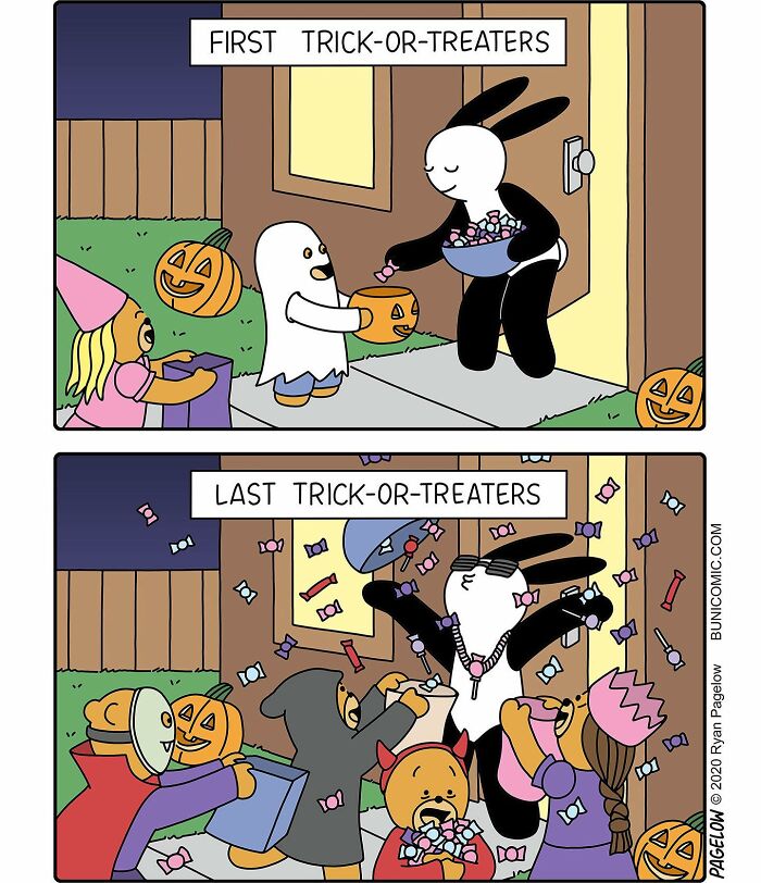 Ryan Pagelow’s Halloween Comics That Are Cute, Creepy, and Seriously Funny