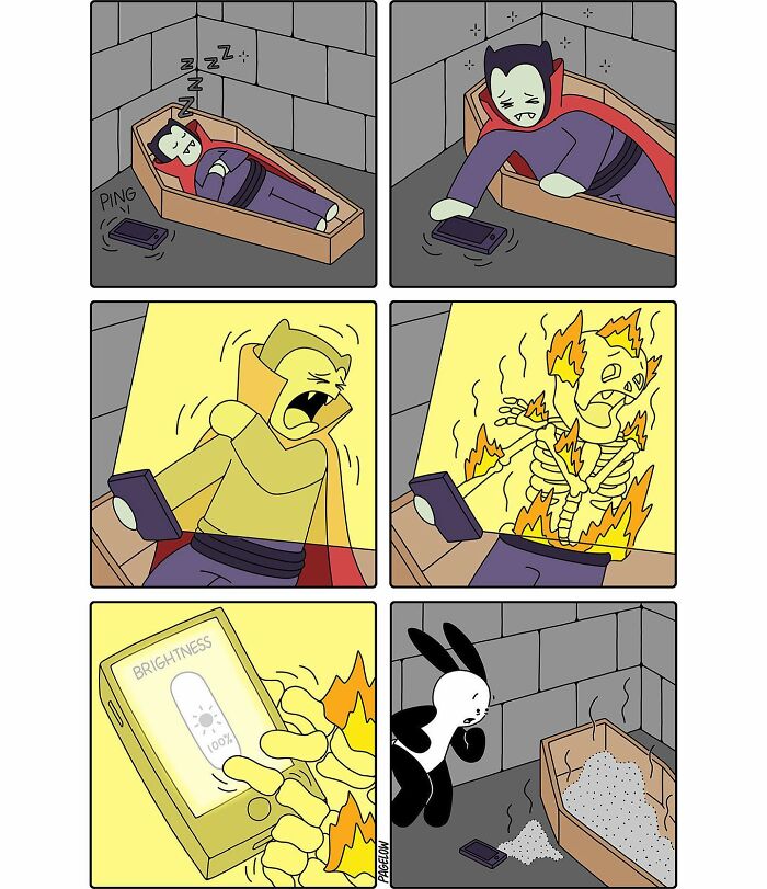 Ryan Pagelow’s Halloween Comics That Are Cute, Creepy, and Seriously Funny