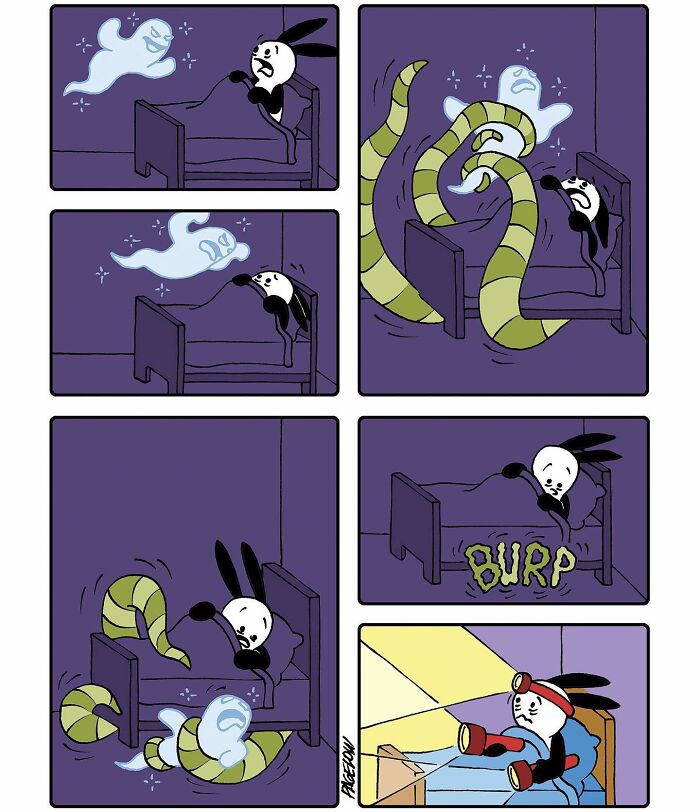 Ryan Pagelow’s Halloween Comics That Are Cute, Creepy, and Seriously Funny