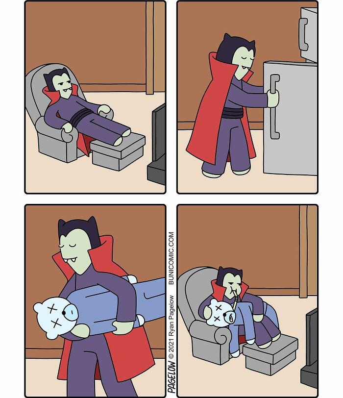 Ryan Pagelow’s Halloween Comics That Are Cute, Creepy, and Seriously Funny