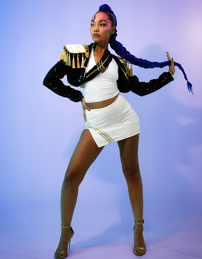 Leigh-Anne Went K-Pop Demon Hunter Style Too