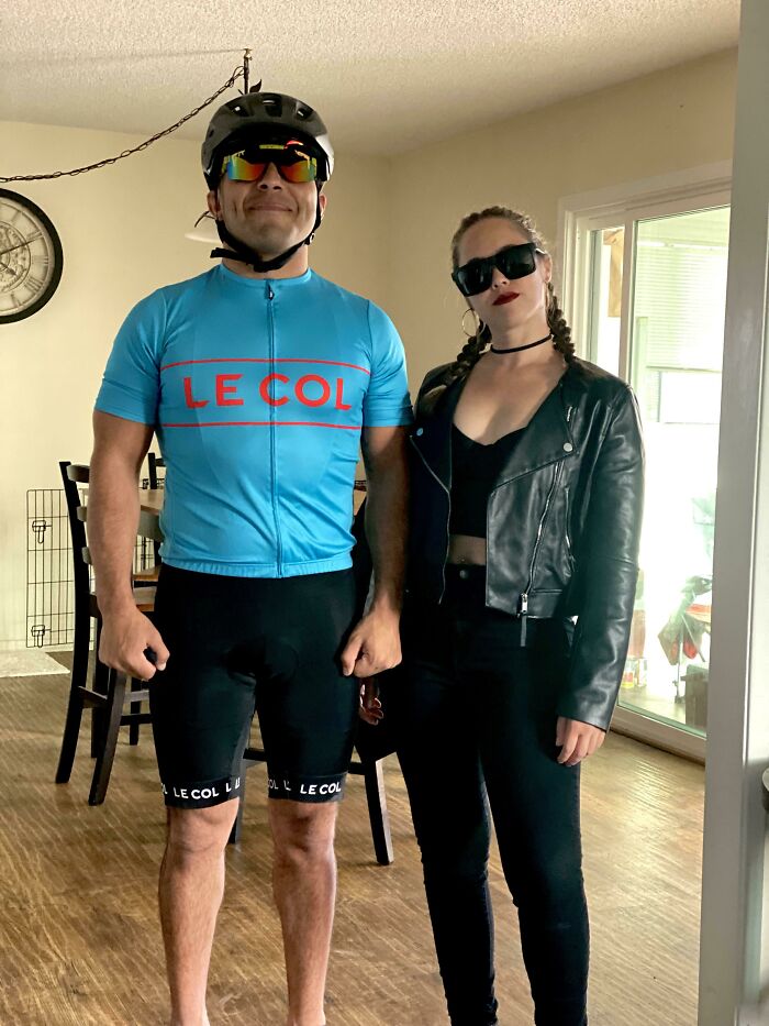 Supposed To Dress As Bikers, But Someone Missed The Memo