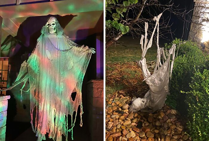 October Thunderstorm: Before And After Halloween Mood