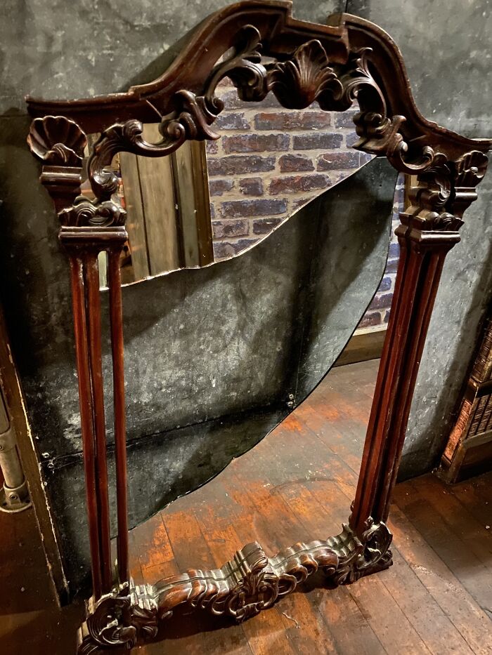 Broke A 100-Year-Old Mirror On Halloween In A Haunted Pub