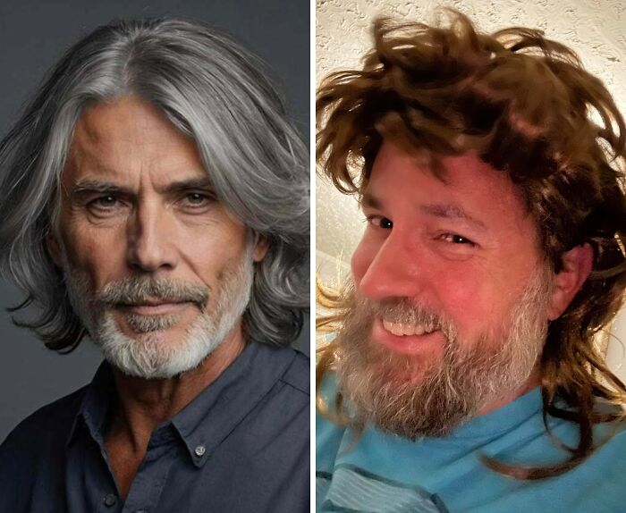 Going For A Kenny Rogers Halloween Wig Look