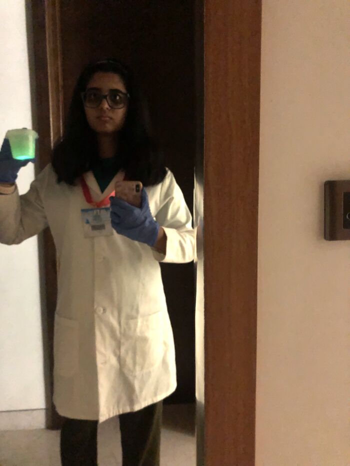 Mad Scientist With an Area 51 Badge—Totally Mysterious