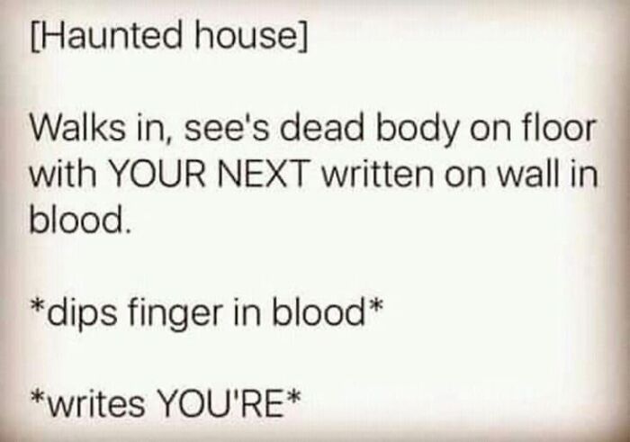 When Your English Teacher Tries To Join Halloween