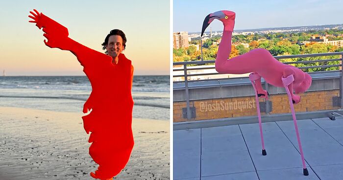 You Won’t Believe The Halloween Costumes This One-Legged Guy Dreamed Up!