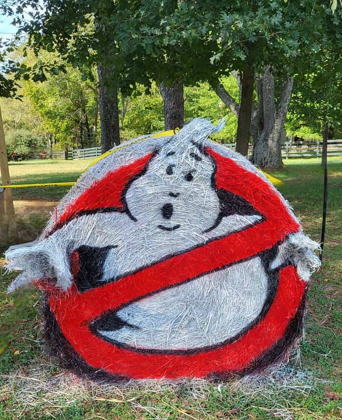 Ghostbusters Logo: Hay Edition