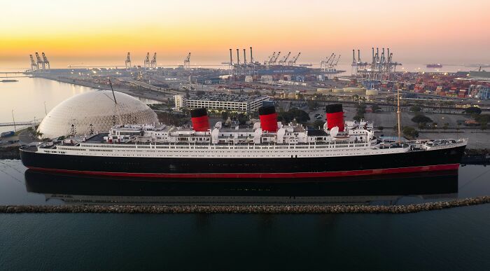 The Queen Mary, Long Beach, California