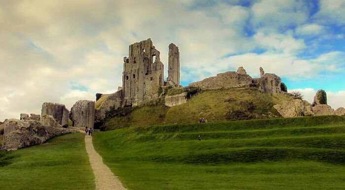 Corfe Castle, Dorset, England
