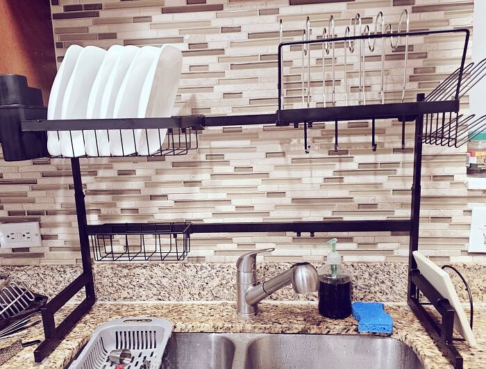 Over-Sink Super Rack—Space Saver Extraordinaire