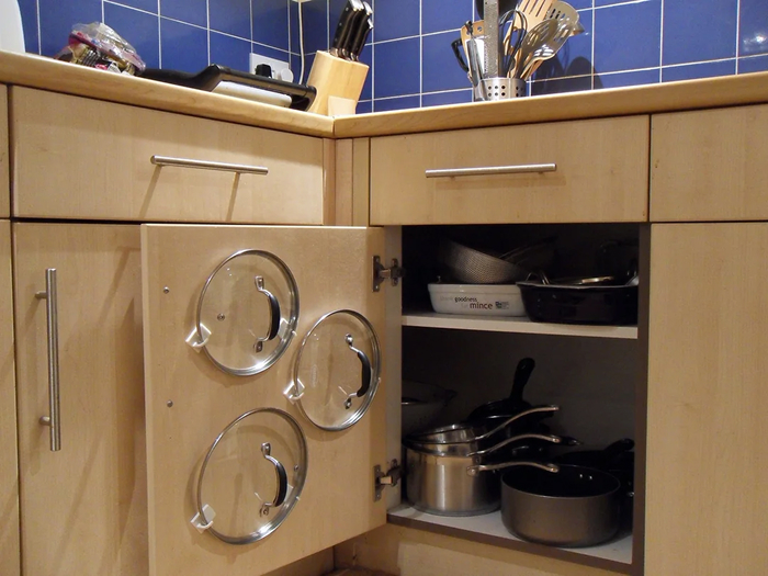 Suspend Those Lids—No More Cluttered Drawers