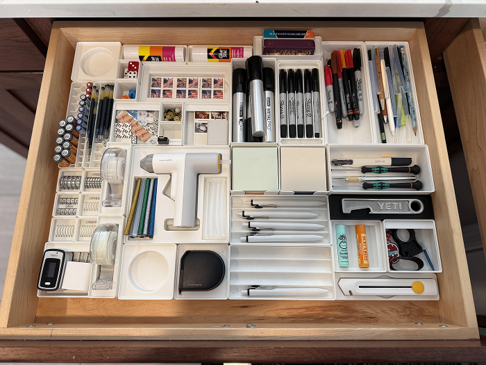 Command Center Drawer—Junk Drawer Makeover