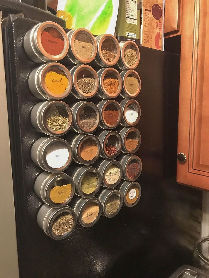 Floating Jar Lids—Magnetic Spice Storage