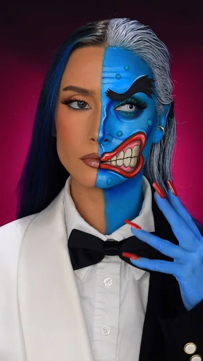 Wait, She Turns Herself Into Cartoons and Monsters?!