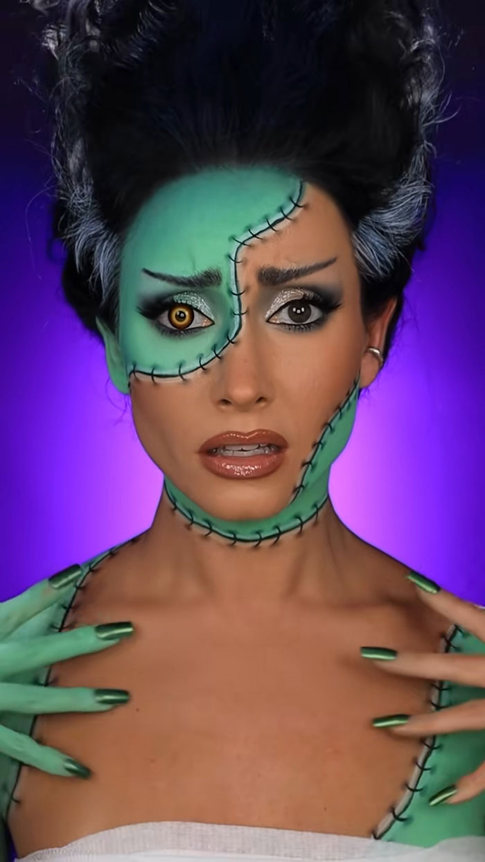 Wait, She Turns Herself Into Cartoons and Monsters?!