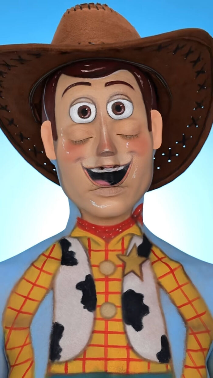 Wait, She Turns Herself Into Cartoons and Monsters?!