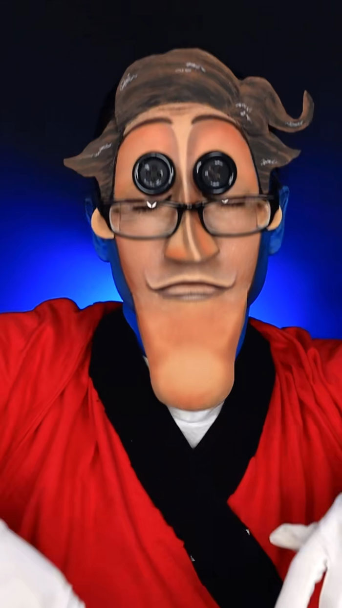 Wait, She Turns Herself Into Cartoons and Monsters?!