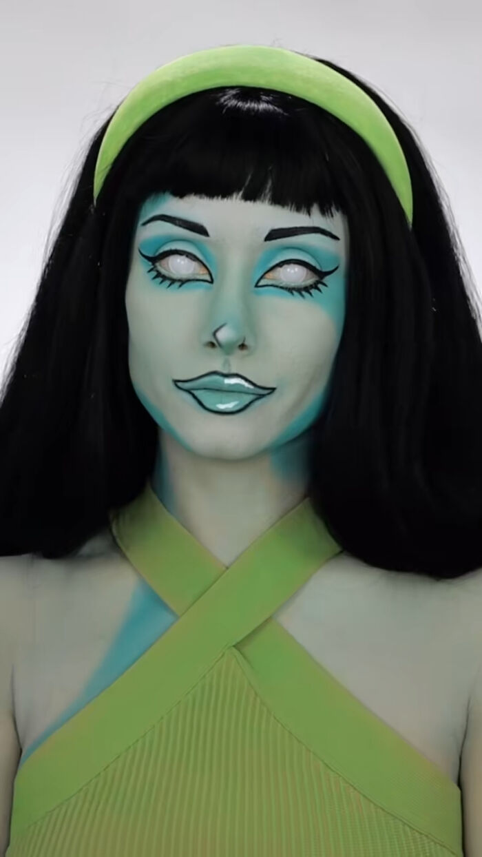 Wait, She Turns Herself Into Cartoons and Monsters?!