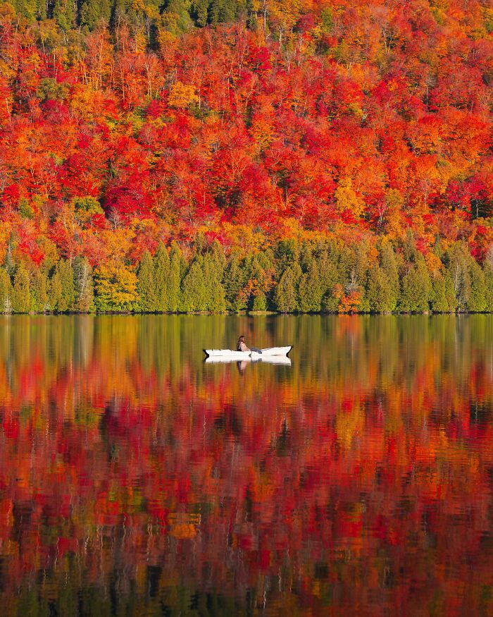 Vermont Showing Off Its Fall Foliage