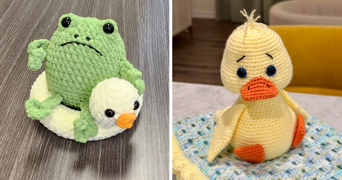 The Crochet Animal Squad That Totally Steals the Show