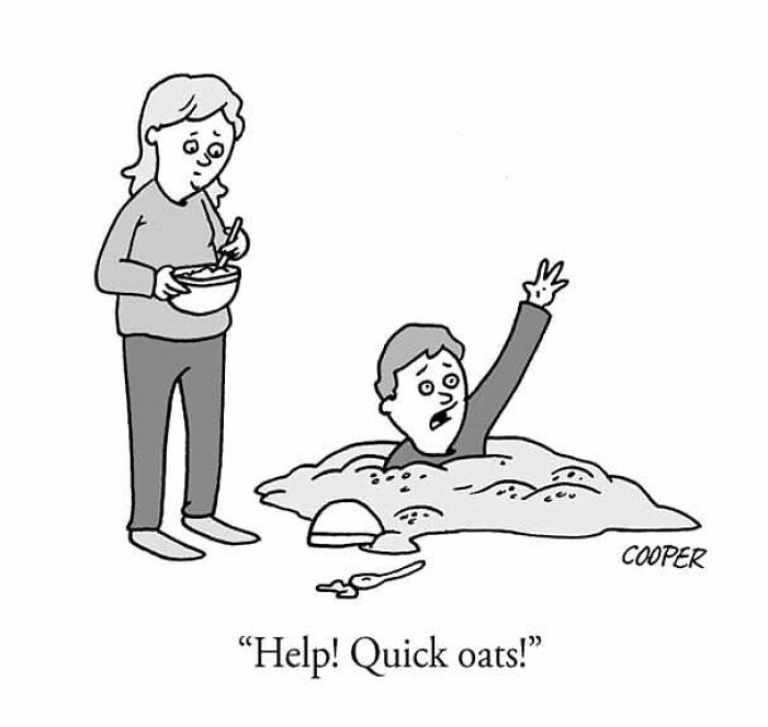 Let’s Peek Into Nathan Cooper’s World of Hilariously Ordinary Cartoons