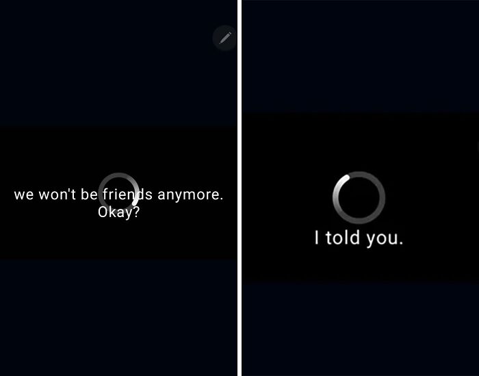 Creepy Messages On Phone Screen While In Airplane Mode