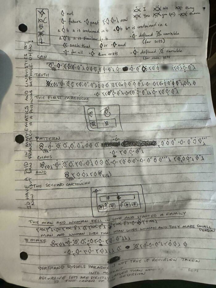 Random Dude Left This Creepy Paper On My Car. What Does It Mean?