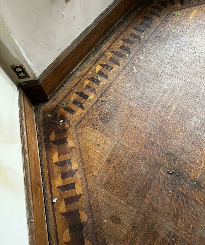 Just Bought A 1909 House And Found This Under The Carpet