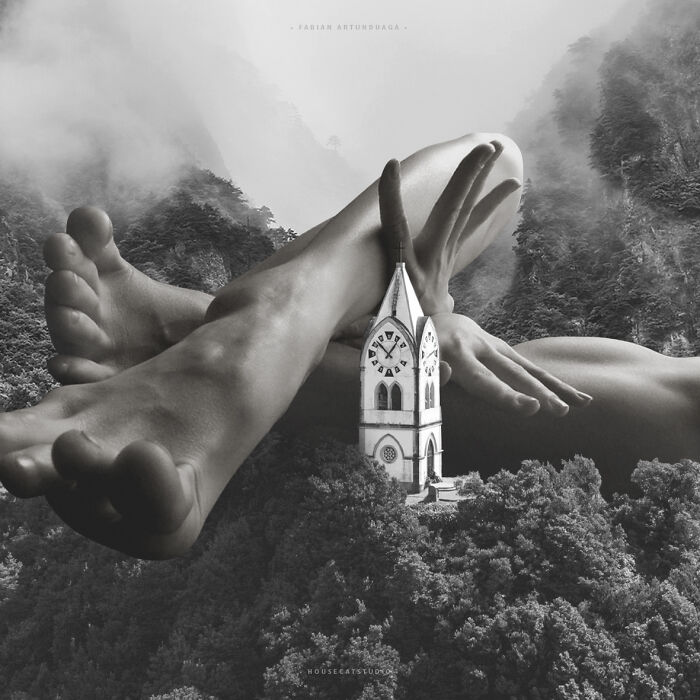 40 Wild Nature Collages That'll Make You Say "Wait, What?"