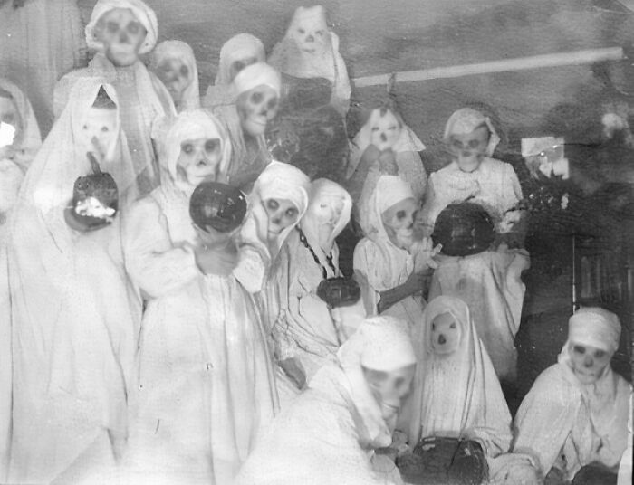 Wait, Were These Halloween Costumes or Haunted House Rejects?