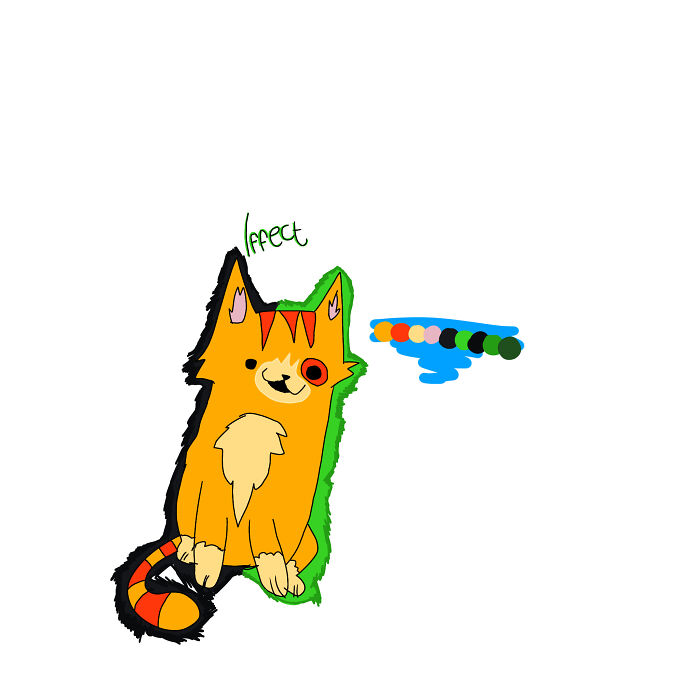 Of Course I Made Iffect The Cat My Wallpaper!