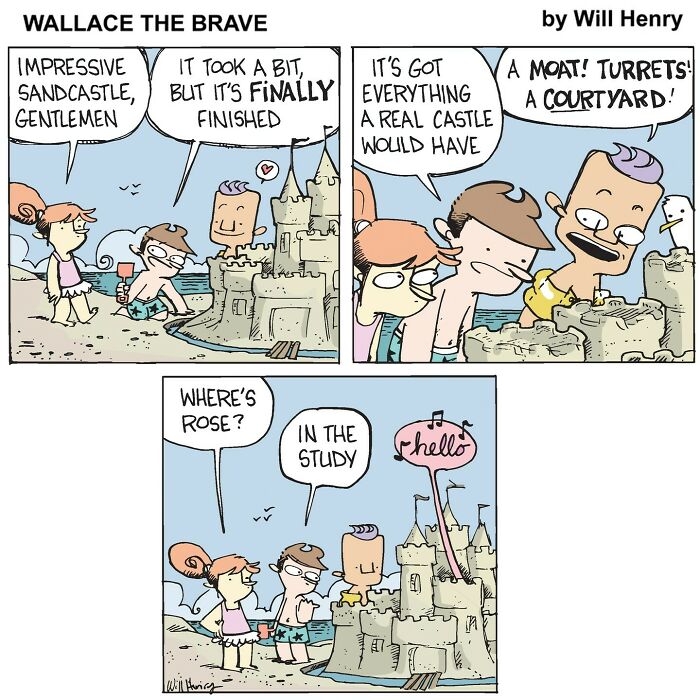 These Comics Are Like a Warm Hug for Your Brain—Meet ‘Wallace the Brave’!