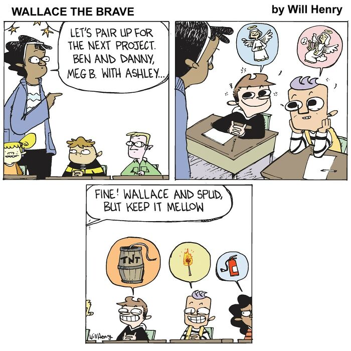 These Comics Are Like a Warm Hug for Your Brain—Meet ‘Wallace the Brave’!