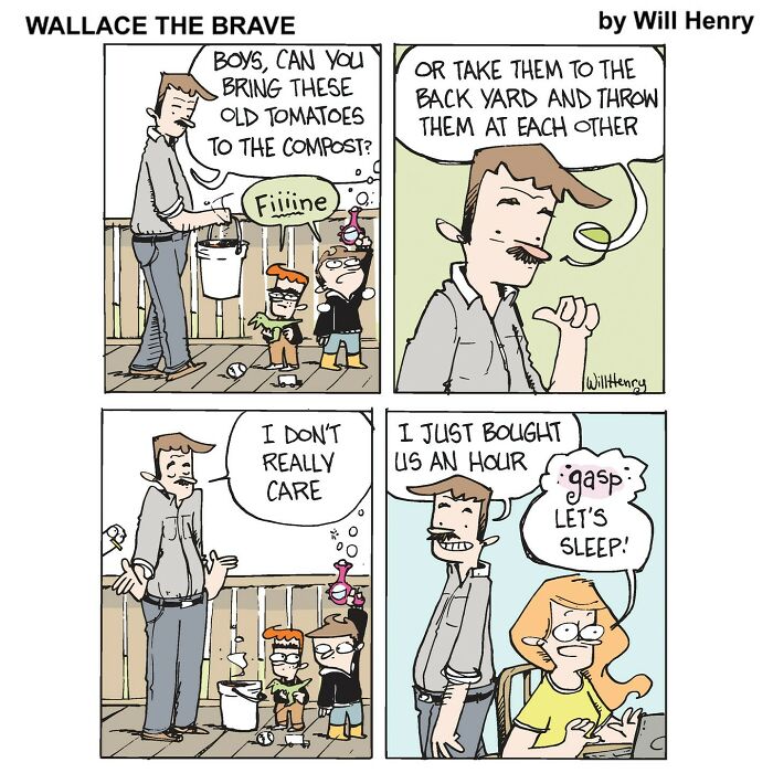 These Comics Are Like a Warm Hug for Your Brain—Meet ‘Wallace the Brave’!