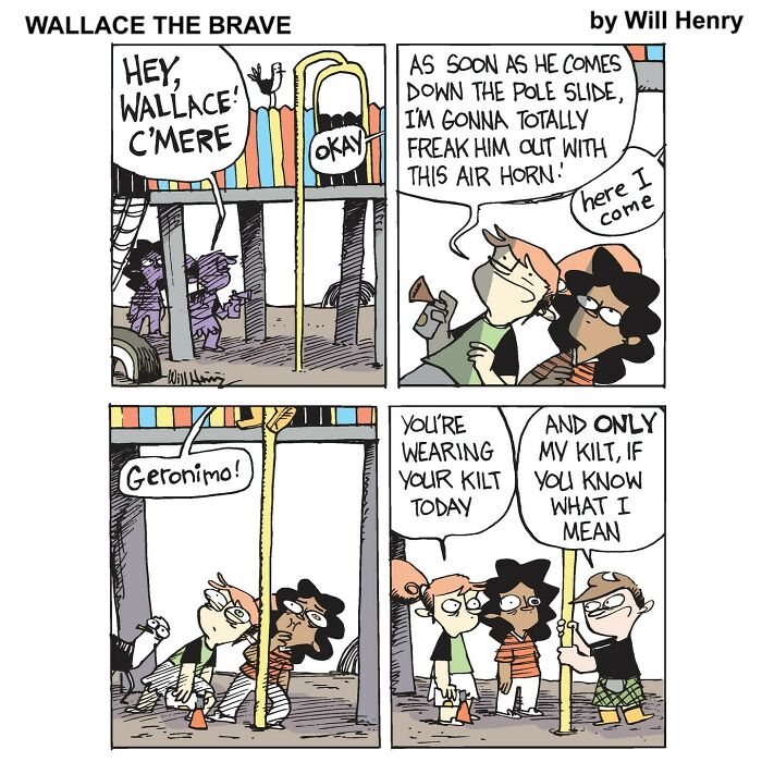 These Comics Are Like a Warm Hug for Your Brain—Meet ‘Wallace the Brave’!