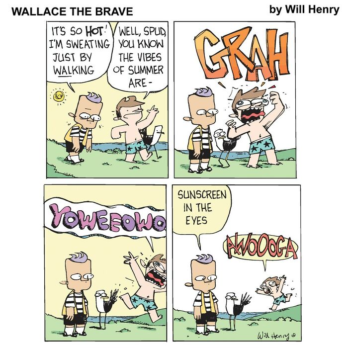 These Comics Are Like a Warm Hug for Your Brain—Meet ‘Wallace the Brave’!