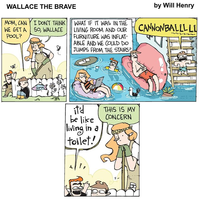 These Comics Are Like a Warm Hug for Your Brain—Meet ‘Wallace the Brave’!
