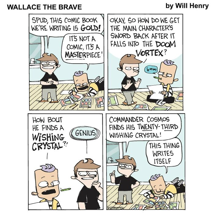These Comics Are Like a Warm Hug for Your Brain—Meet ‘Wallace the Brave’!