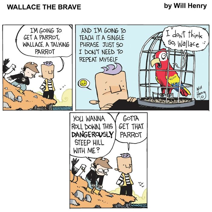 These Comics Are Like a Warm Hug for Your Brain—Meet ‘Wallace the Brave’!