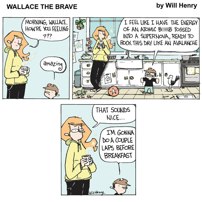 These Comics Are Like a Warm Hug for Your Brain—Meet ‘Wallace the Brave’!