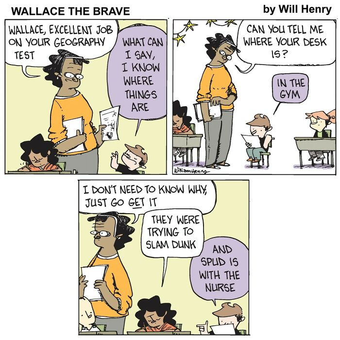 These Comics Are Like a Warm Hug for Your Brain—Meet ‘Wallace the Brave’!