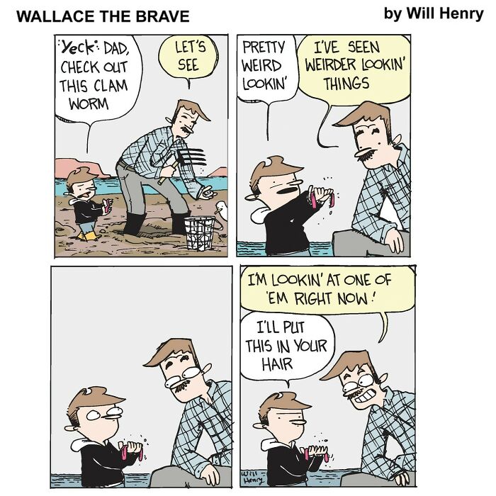 These Comics Are Like a Warm Hug for Your Brain—Meet ‘Wallace the Brave’!