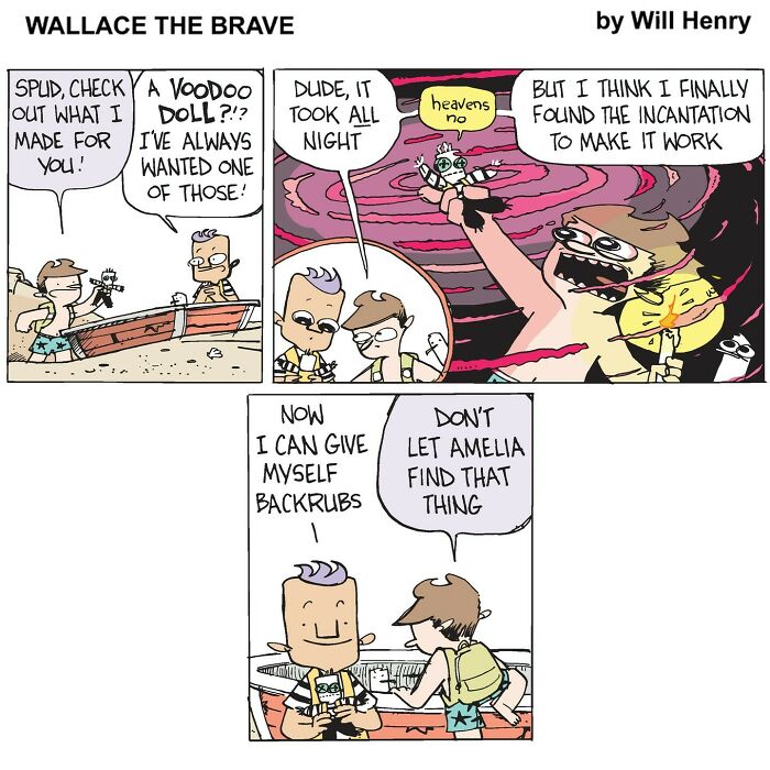 These Comics Are Like a Warm Hug for Your Brain—Meet ‘Wallace the Brave’!