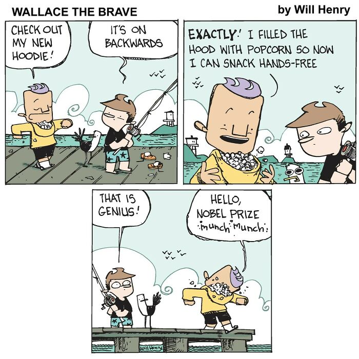 These Comics Are Like a Warm Hug for Your Brain—Meet ‘Wallace the Brave’!