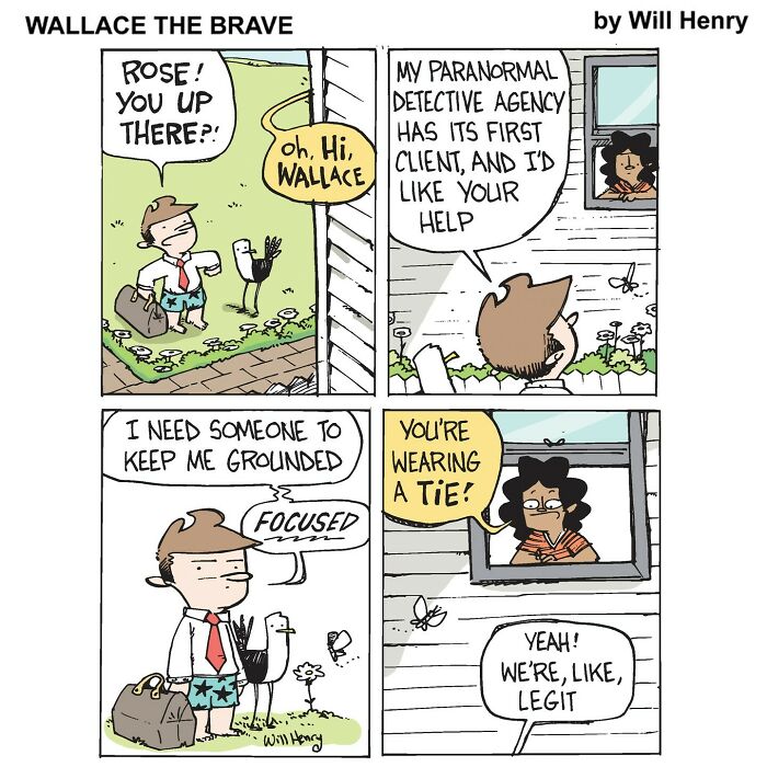 These Comics Are Like a Warm Hug for Your Brain—Meet ‘Wallace the Brave’!