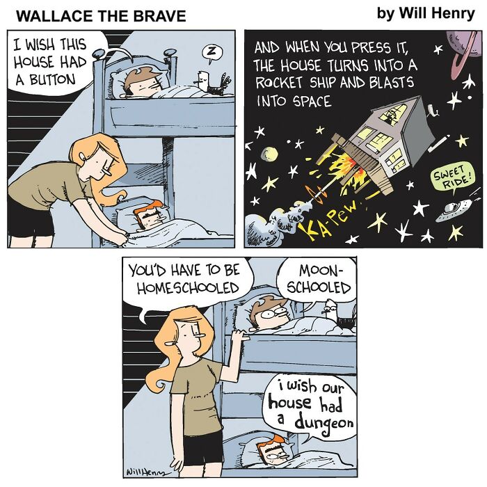 These Comics Are Like a Warm Hug for Your Brain—Meet ‘Wallace the Brave’!
